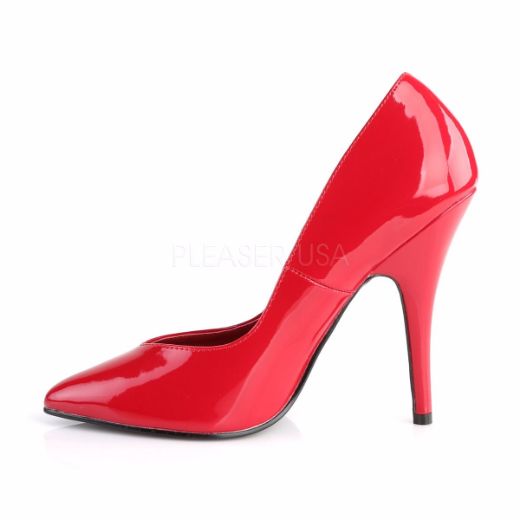 Product image of Pleaser Seduce-420V Red Patent, 5 inch (12.7 cm) Heel Court Pump Shoes