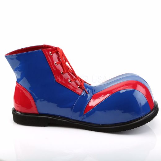 Product image of Funtasma Clown-05 Red-Blue Patent Ankle Boot