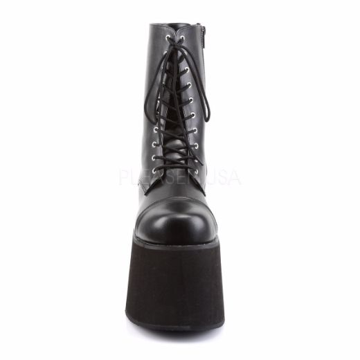 Product image of Funtasma Monster-10 Black Pu, 5 inch Platform Ankle Boot