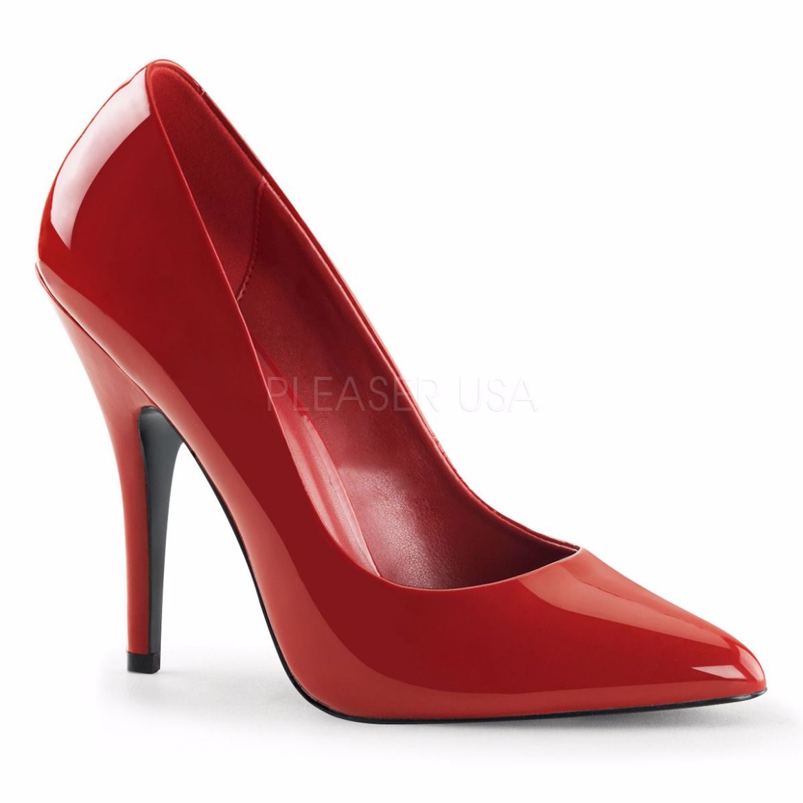 Product image of Pleaser Seduce-420 Red Patent, 5 inch (12.7 cm) Heel Court Pump Shoes