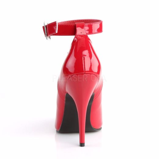 Product image of Pleaser Seduce-431 Red Patent, 5 inch (12.7 cm) Heel Court Pump Shoes