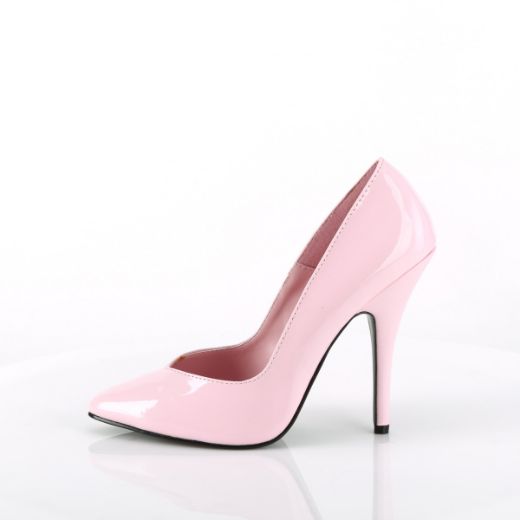 Product image of Pleaser SEDUCE-420V Baby Pink Patent 5 inch (12.7 cm) Heel Pointed Toe Pump Court Pump Shoes