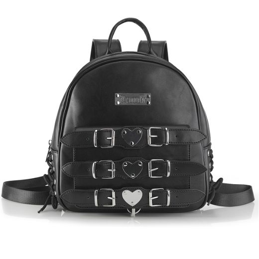 Product image of Demoniacult HB-675 Blk Vegan Leather Faux Leather Mini 26x28x10 cm Backpack