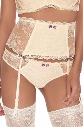 Product image of Pleaser SKY-308PREM-RSNT Clr TPU-Slv RS/Slv SRS 7 Inch Heel 2 3/4 Inch PF Rhinestone Net Ankle Strap Sandal